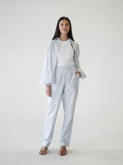 Djerf Avenue Breezy Pants Blue Stripe Hot