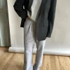 Djerf Avenue Breezy Pants Gra - Hog Cheap