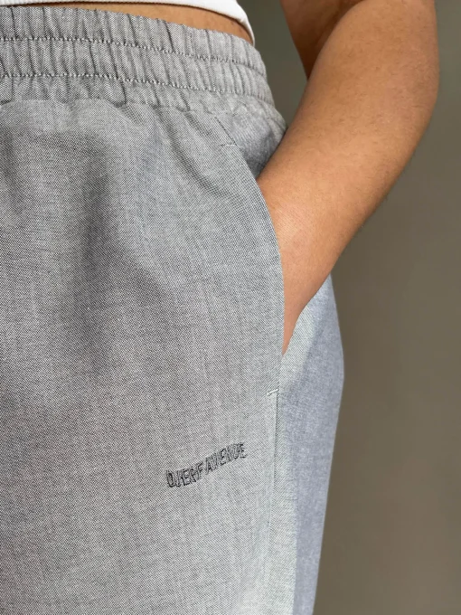 Djerf Avenue Breezy Pants Gra - Hog Cheap