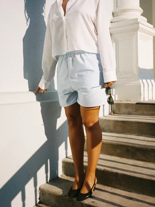 Djerf Avenue Breezy Shorts Bla Shop