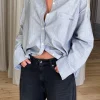 Djerf Avenue Breezy Skjorta Gra Discount