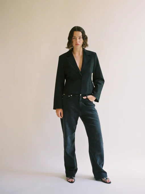 Djerf Avenue Dag-Till-Dag Blazer Svart Best