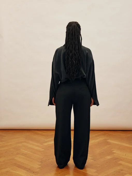 Djerf Avenue Favoritbyxor Svarta Sale