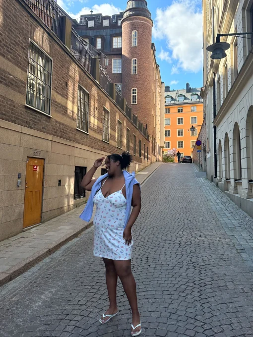 Djerf Avenue Go Slow Dress Sommarbar Sale