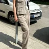 Djerf Avenue Go To Pants Brown - Tall New