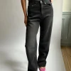 Djerf Avenue Raka Jeans Svart Shop
