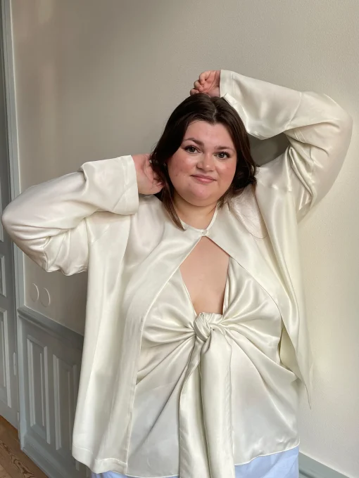 Djerf Avenue Slips Linne Moln Fashion