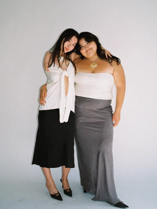 Djerf Avenue Slips Linne Moln Fashion