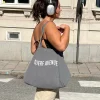 Djerf Avenue Tygvaska Washed Out Black Fashion